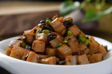 roasted potatoes with mushrooms