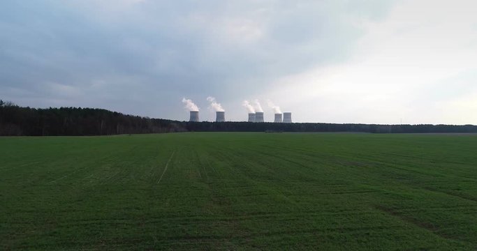 Nuclear power plant. Ukraine, Varash