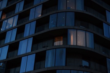 windows of modern building