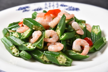 fresh salad on a plate