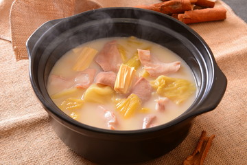 bowl of vegetable soup