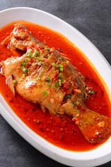 chicken with sauce