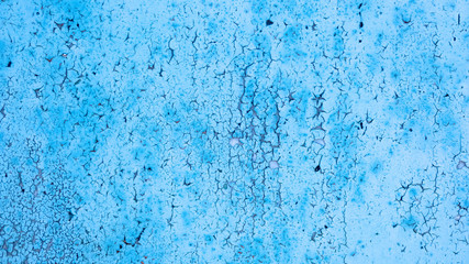 old cracked paint on metal