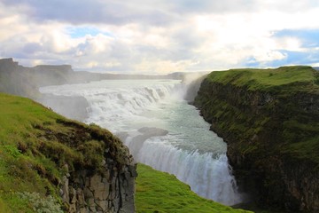 Fototapeta premium Gullfoss waterfall, Iceland