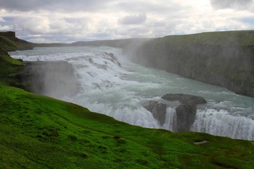 Gullfoss waterfall, Iceland