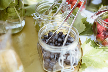 Pimp your Prosecco beim Sektempfang einer Hochzeit.