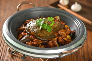 meat with vegetables