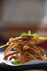shrimp on a plate