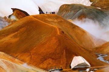 Hveradalir goethermal park, Kerlingarfjoll, Iceland