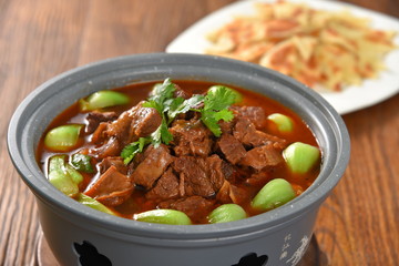 beef stew in a bowl