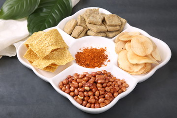 nuts and dried fruits