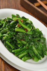 fresh salad in a bowl