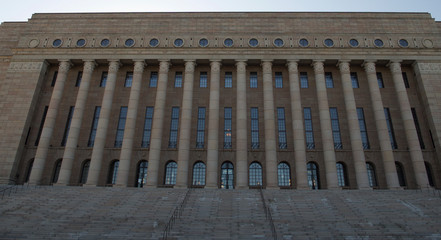 Parliament of Finland in Helsinki, Finland
