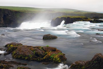 Fototapeta na wymiar godafoss waterfall, Iceland