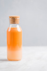 Fresh carrot juice
