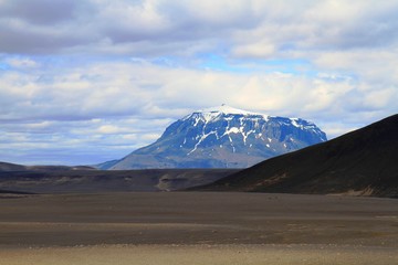 Herdubreid mountain, Highlands, Iceland