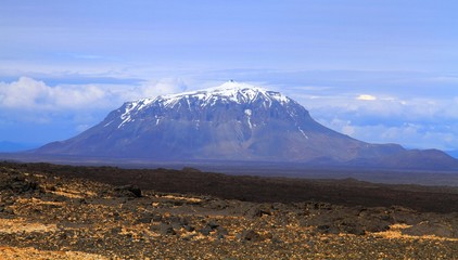 Herdubreid mountain, Highlands, Iceland