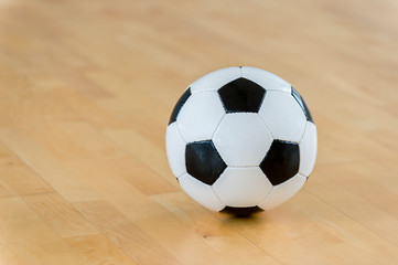 Futsal Background. Indoor Soccer Futsal Ball. Team sport
