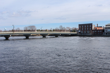 bridge over the river