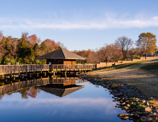 Cabin Overlooking the Lake