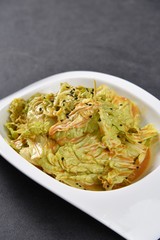 pasta with pesto sauce