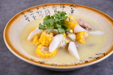 vegetable soup with vegetables
