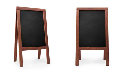 mockup menu blackboard, 3D rendering