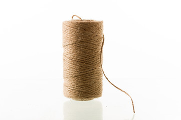 Skein thread. Post thread. Craft thread yarn.
