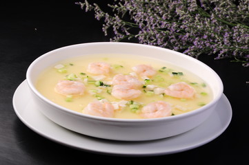 vegetable soup in a bowl