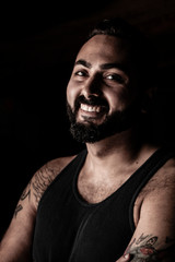 Fototapeta premium Contrast Portrait Shot