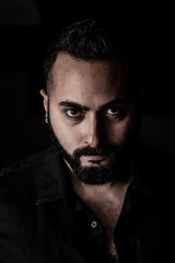 Obraz premium Contrast Portrait Shot