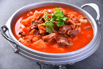 bowl of vegetable soup
