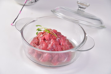 salad with beet and cheese