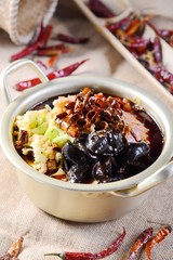 bowl of mushroom soup