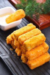 fried chicken with french fries