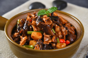 beef stew with meat and vegetables