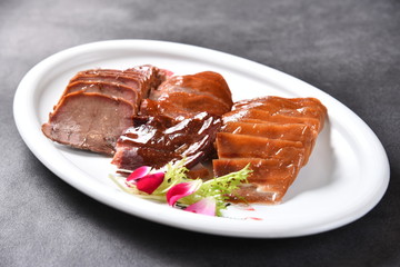 steak with sauce