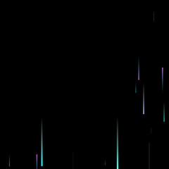 Fast Effect. Motion Neon Light Movement static