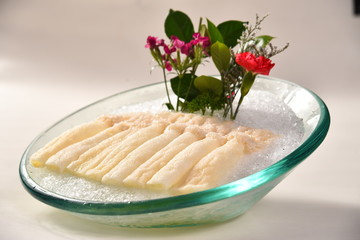 dessert with whipped cream
