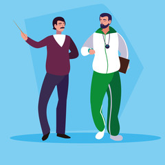 teachers men avatar character