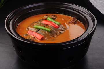 soup in a bowl