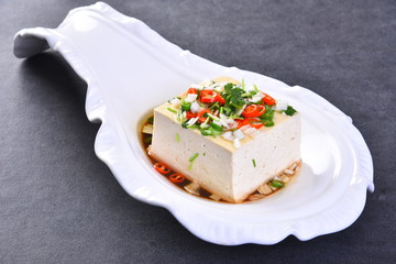sandwich with cream cheese and vegetables