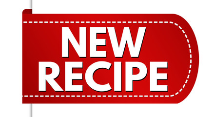 New recipe banner design