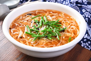 bowl of vegetable soup