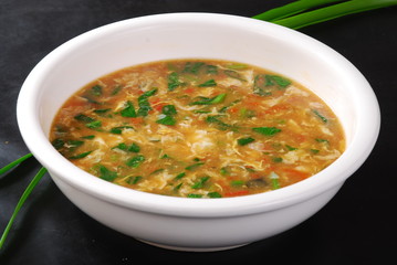 soup with meat and vegetables