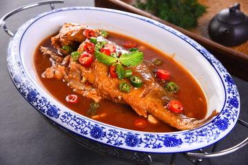 soup with meat and vegetables