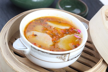 bowl of soup