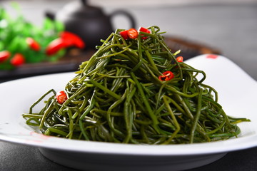 fresh green salad