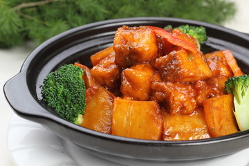 chicken with vegetables