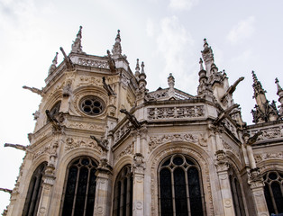 Fototapeta na wymiar Caen Cathedral Gargoyles